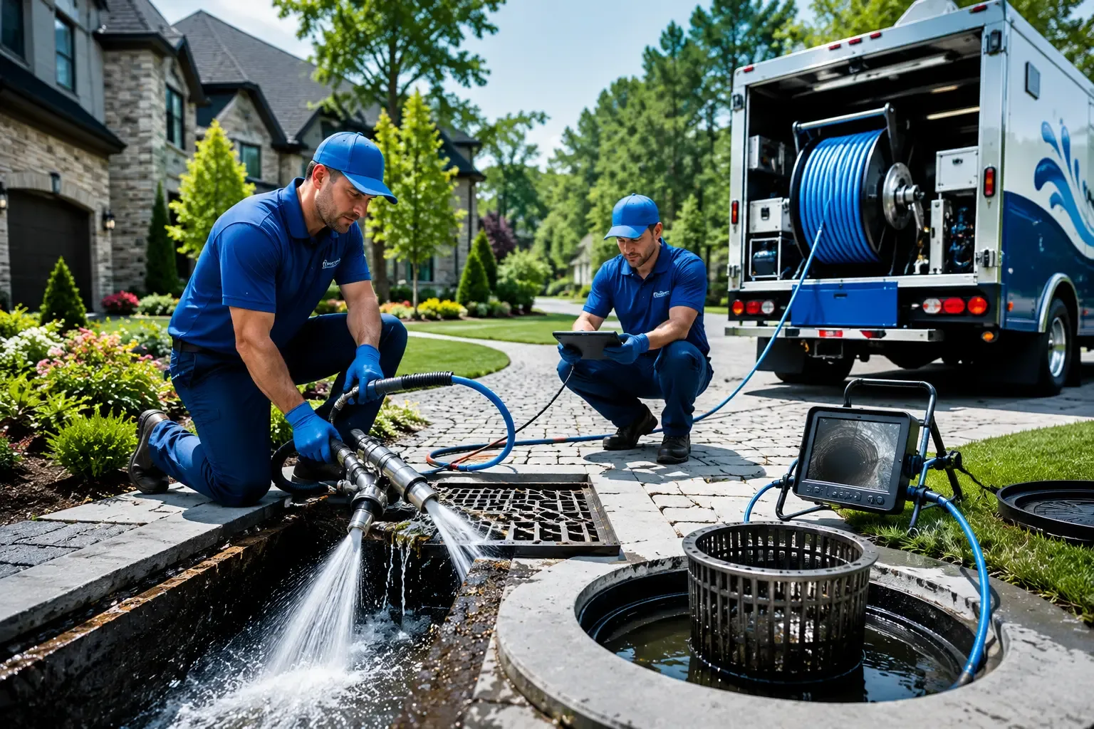 Local outdoor drain cleaning professionals in Bartlett, NE