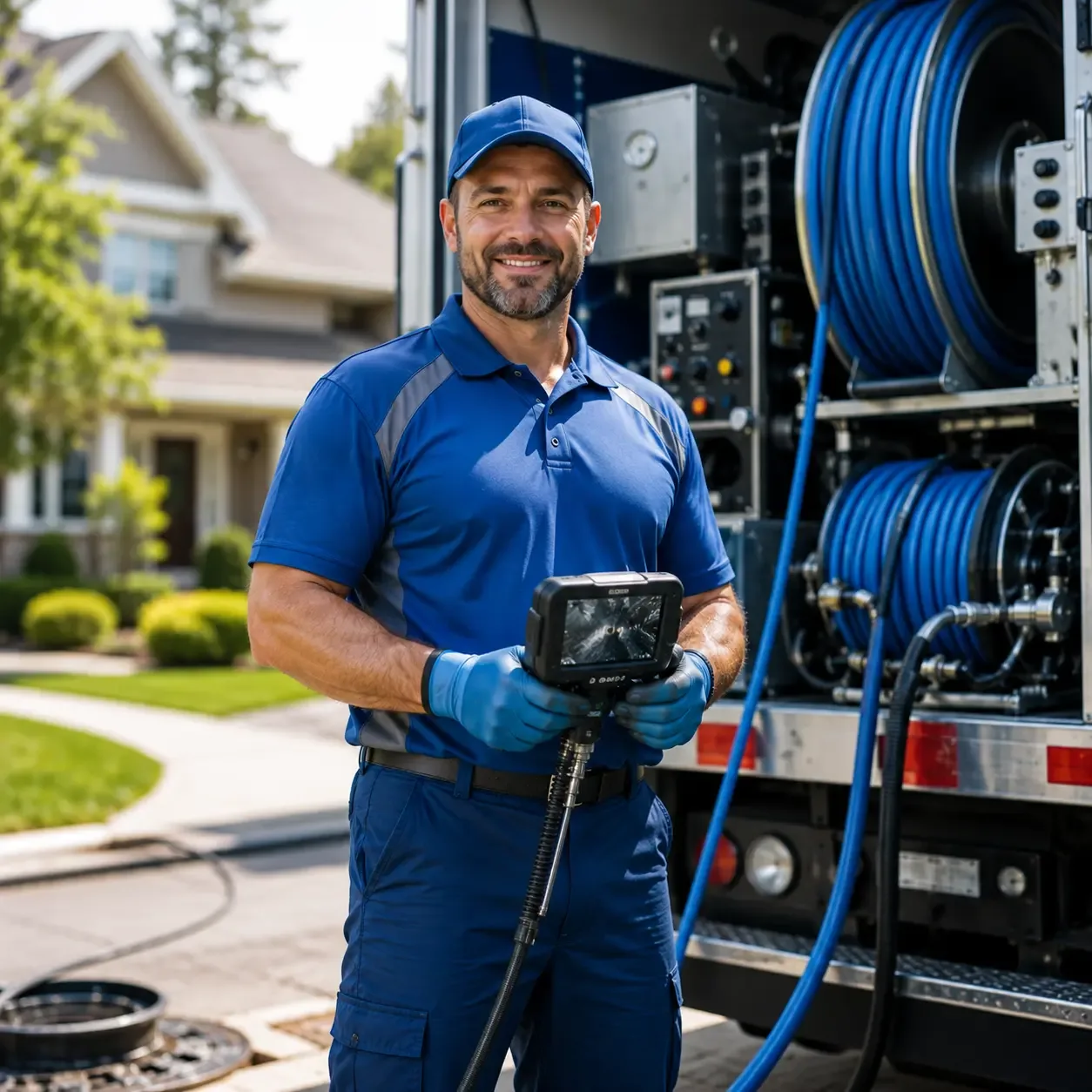 Local outdoor drain cleaning specialists in Bartlett, NE